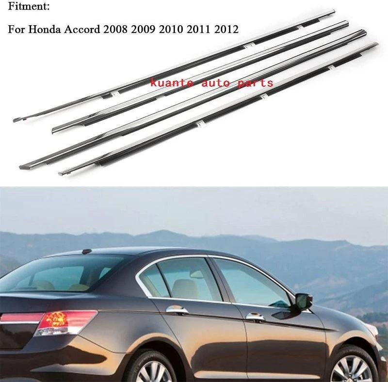product-1-1 door glass belt moulding chrome for Honda Accord 2008