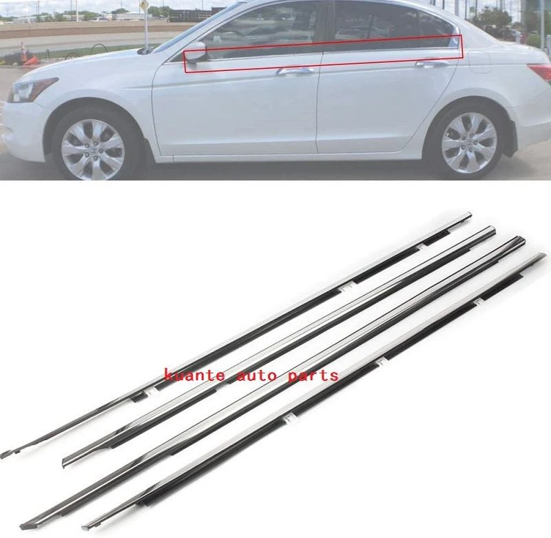 product-1-1 Car Outside Weather Stripping Moulding Trim for Honda Accord 2008