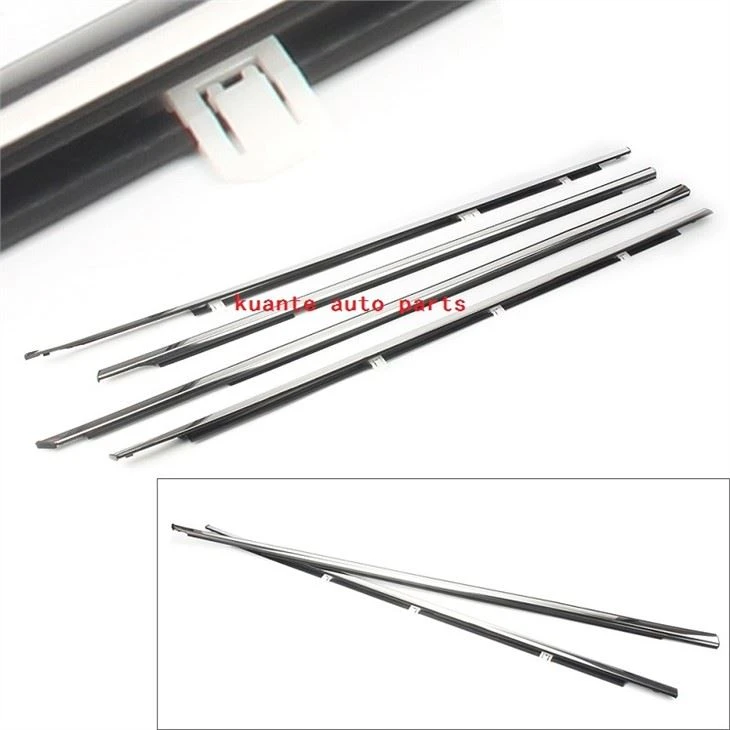 4Pcs/Set Brtve vanjskog prozora za brtve remena za vrata automobila za Hondu Accord 2008-2012