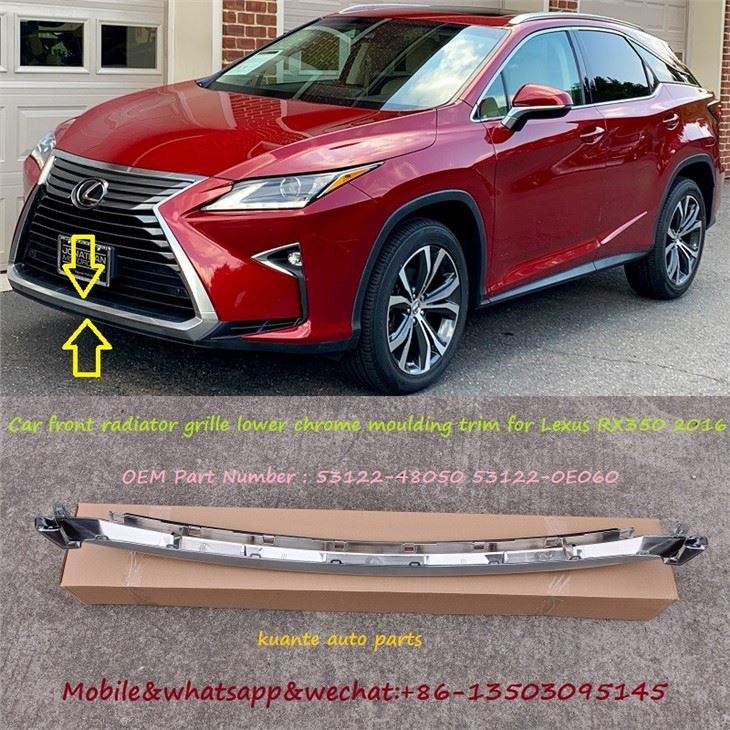 front radiator grille moulding for RX350