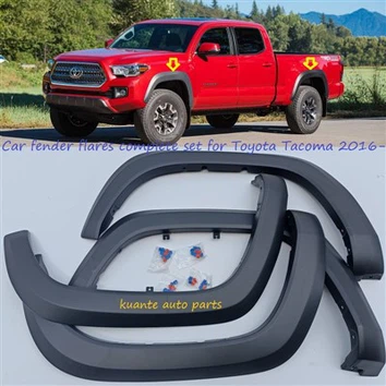 Komplet lajsni za bokobrane automobila za Toyotu Tacoma 2016- 75872-04060 75871-04060 75874-04090 75873-04090