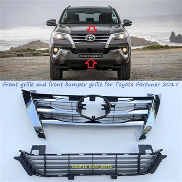 Prednja rešetka za Toyotu Fortuner 2016